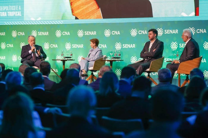 Sistema FAERJ/SENAR Rio marca presença em evento nacional sobre geopolítica e o futuro do agro